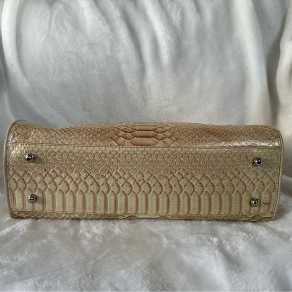 Brahmin Vintage Classic Satchel Handbag - Picture 8 of 16